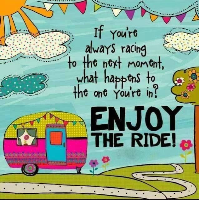 Relax, and enjoy the ride.